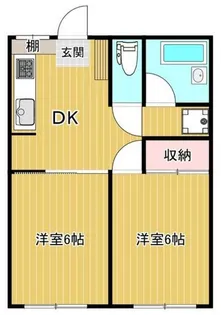 アルカンジュ【1階】の間取り