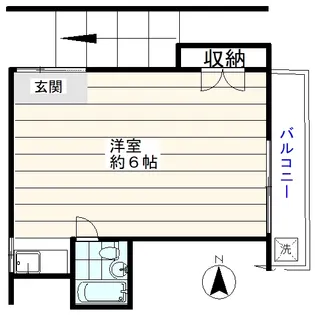 コーポサカエ【2階】の間取り