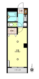 ハイツアメニティー【1階】の間取り
