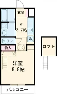 ながみねヒルズ【1階】の間取り