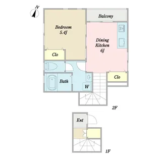 REALSOW【2階】の間取り