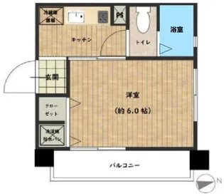 桜台マイコーポ【3階】の間取り