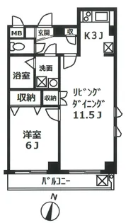 立花ビル【3階】の間取り