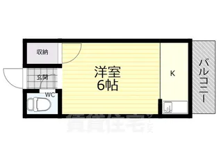 行澤ハイツ【3階】の間取り