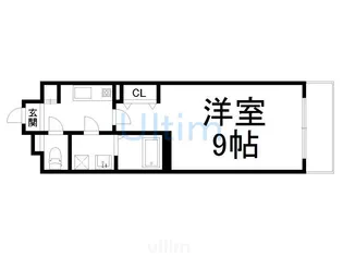 ファーストコート五条若宮【2階】の間取り
