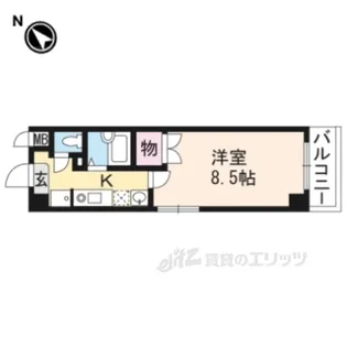 アートプラザ野路【3階】の間取り