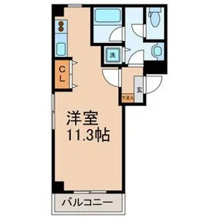 サンモール四季【3階】の間取り