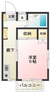 エルフィンハイムA【1階】の間取り