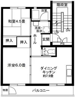 戸塚深谷 5号棟【5階】の間取り