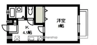 メープル湊 A【2階】の間取り