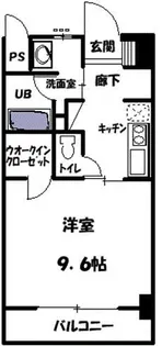 アルファ上杉【2階】の間取り