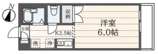 芦花公園エクセル1【1階】の間取り