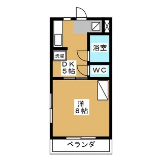 ラッセルコートA【2階】の間取り