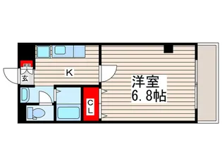 コーポマキ【9階】の間取り
