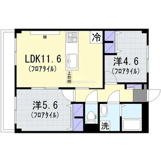 ハイムあすなろ【3階】の間取り