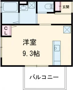 PRESTIGE桂川【1階】の間取り