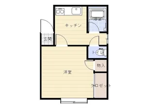 ラ・シェール【2階】の間取り