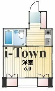 山下ビル【4階】の間取り