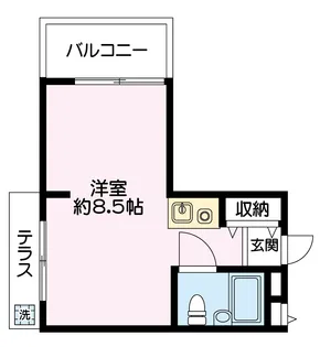 サンラフォーレ【1階】の間取り