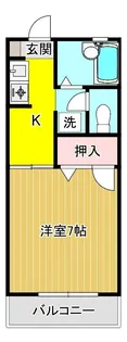 エクセルパークA【2階】の間取り
