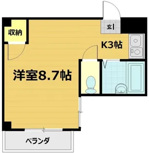 PINETREE【3階】の間取り