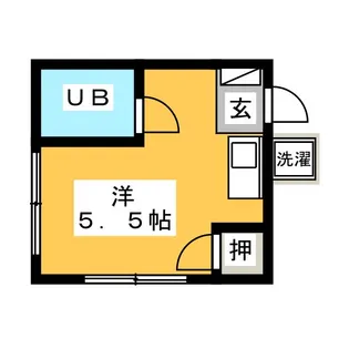 ウィスタリア【2階】の間取り