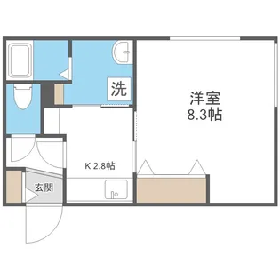 GARE N20【1階】の間取り