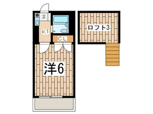 シ-ザ-スパレス【2階】の間取り