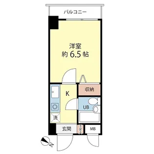 ヴィラ・セレステ【6階】の間取り