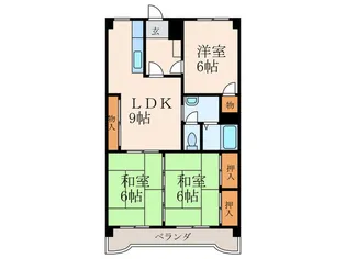 東洋レジデンス青山【5階】の間取り