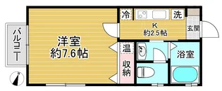 サンメゾン【1階】の間取り