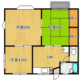 ノイエクラッセ【1階】の間取り