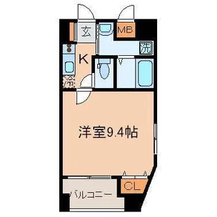 エムズエム【8階】の間取り