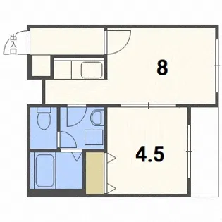アレックス文京台【3階】の間取り
