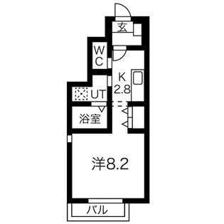 Soleil hinaV【1階】の間取り