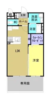 デイジー【1階】の間取り
