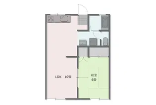 パークヒルズA【2階】の間取り