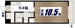 エイトバレー33【6階】の間取り