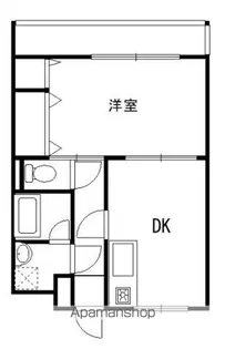 グリーンスターKERO【3階】の間取り