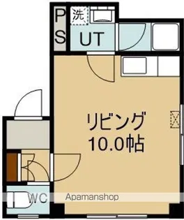 ヴェルドミールASANO(ヴェルドミールアサノ)【2階】の間取り