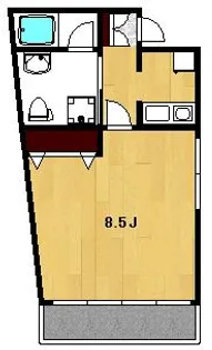 Will(ウィル)六角橋【3階】の間取り