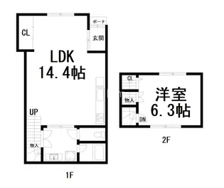 京都府京都市東山区本町19【一戸建】の間取り