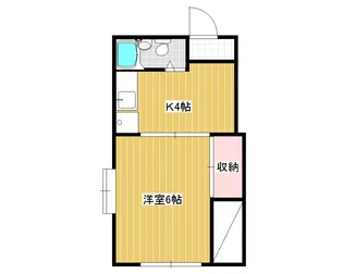 コーポ銀杏上南部【2階】の間取り