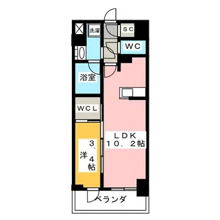 KDXレジデンス上石神井II【7階】の間取り