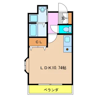 South450【6階】の間取り