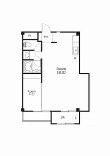 スカイヒル【2階】の間取り