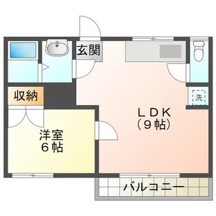 Hermitage IV【2階】の間取り