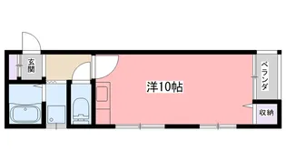 サンヨリカ森本【4階】の間取り