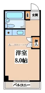 ラフォーレ下六万寺【4階】の間取り