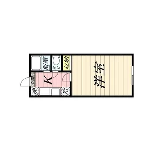 神奈川県秦野市鶴巻南1【アパート】の間取り